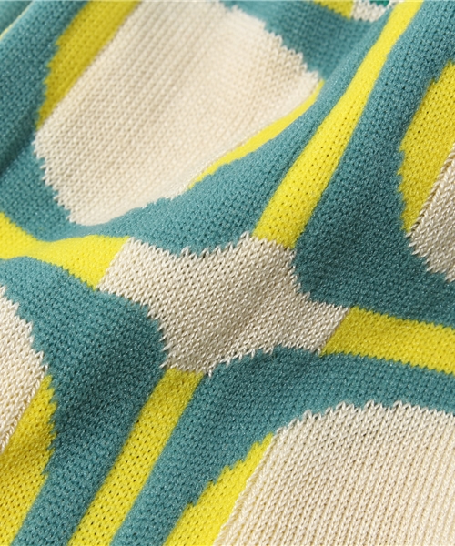 Demi-Luxe BEAMS（デミルクス ビームス）の「○ANTIPAST / パスザオーバル ソックス（ソックス/靴下・レディース・ピンク/グリーン・ONE SIZE）」の5枚目の写真