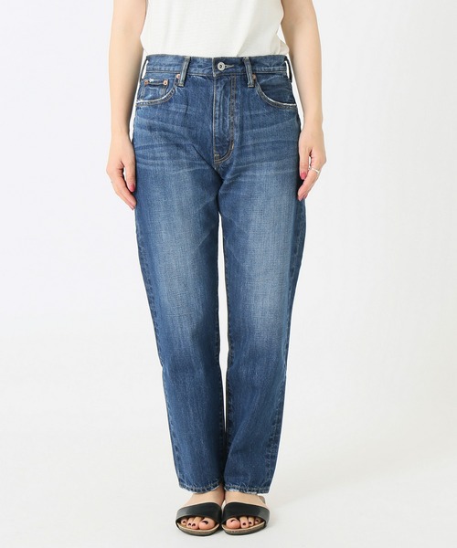 JOURNAL STANDARD relume（ジャーナルスタンダード　レリューム）の「12ozデニムテーパード（デニムパンツ・レディース・ネイビー/ブルー・40/38/36/34）」の19枚目の写真