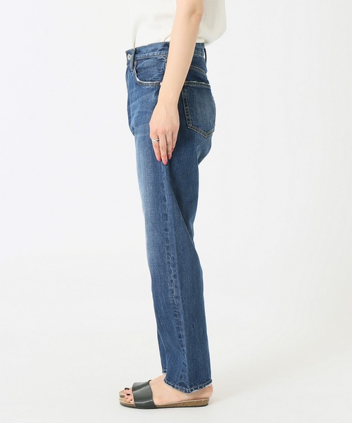 JOURNAL STANDARD relume（ジャーナルスタンダード　レリューム）の「12ozデニムテーパード（デニムパンツ・レディース・ネイビー/ブルー・40/38/36/34）」の20枚目の写真