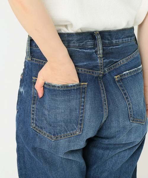 JOURNAL STANDARD relume（ジャーナルスタンダード　レリューム）の「12ozデニムテーパード（デニムパンツ・レディース・ネイビー/ブルー・40/38/36/34）」の22枚目の写真