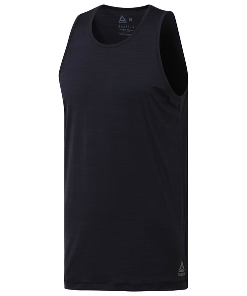 Reebok（リーボック）の「【2018秋冬新作】レズミルズ メンズアクティブチルバックロゴタンク（タンクトップ・メンズ・ブラック・SMALL/MEDIUM/LARGE/X-LARGE/XX-LARGE/XXX-LARGE）」の9枚目の写真