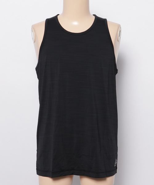 Reebok（リーボック）の「【2018秋冬新作】レズミルズ メンズアクティブチルバックロゴタンク（タンクトップ・メンズ・ブラック・SMALL/MEDIUM/LARGE/X-LARGE/XX-LARGE/XXX-LARGE）」の4枚目の写真