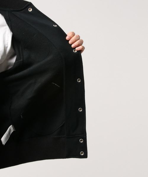 POLO RALPH LAUREN（ポロ ラルフ ローレン）の「コットンブレンドフリース ジャケット（スタジャン・メンズ・ブラック・SMALL/MEDIUM/LARGE/X-SMALL/X-LARGE）」の5枚目の写真