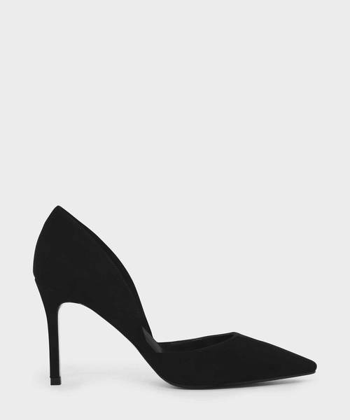 CHARLES & KEITH(チャールズ & キース)の「ドルセイパンプス / D'ORSAY PUMPS(パンプス・レディース・マルチ/ブラック/ブルーグリーン・22cm/25cm/22.5cm/23.5cm/24.5cm/23cm/25.5cm)」の1枚目の写真