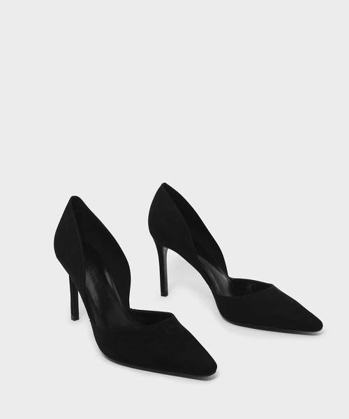 CHARLES & KEITH(チャールズ & キース)の「ドルセイパンプス / D'ORSAY PUMPS(パンプス・レディース・マルチ/ブラック/ブルーグリーン・22cm/25cm/22.5cm/23.5cm/24.5cm/23cm/25.5cm)」の4枚目の写真