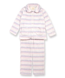 memory fleece マイクロフリース 前開き上下セット