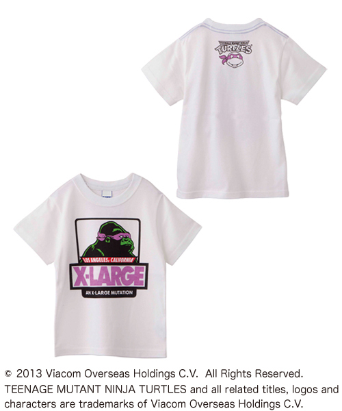 XLARGE KIDS（エクストララージキッズ）の「S/S  TEE  “MUTANT  OG”（Tシャツ/カットソー・キッズ・ブルー/パープル/レッド・2T/4T/5T/6T/7T）」の3枚目の写真