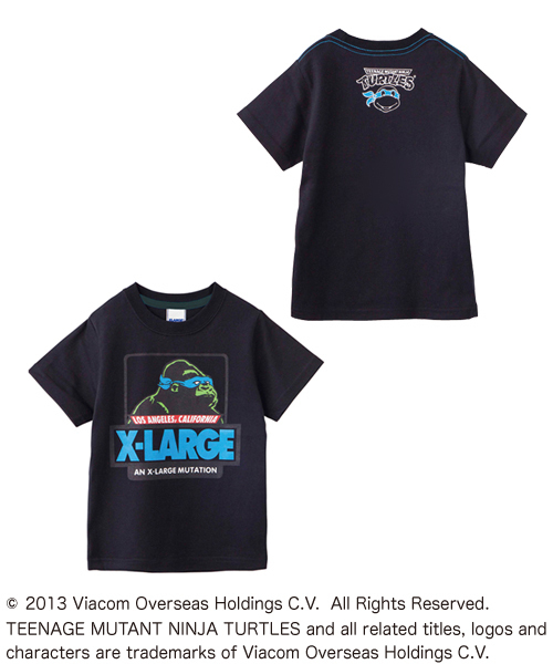 XLARGE KIDS（エクストララージキッズ）の「S/S  TEE  “MUTANT  OG”（Tシャツ/カットソー・キッズ・ブルー/パープル/レッド・2T/4T/5T/6T/7T）」の2枚目の写真