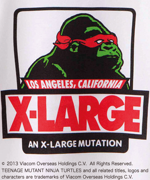 XLARGE KIDS（エクストララージキッズ）の「S/S  TEE  “MUTANT  OG”（Tシャツ/カットソー・キッズ・ブルー/パープル/レッド・2T/4T/5T/6T/7T）」の6枚目の写真