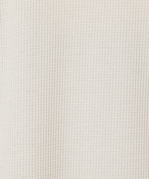 PairPair（ペアペア）の「ワッフルヘンリーネックワンピース（ワンピース・レディース・カーキ/アイボリー・FREE）」の14枚目の写真