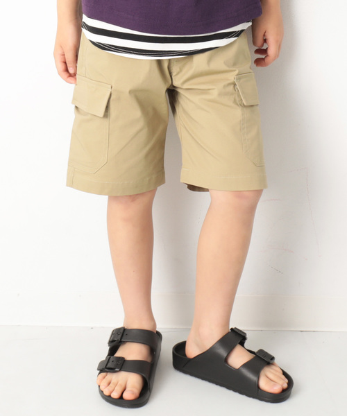 devirock（デビロック）の「カーゴハーフパンツ（その他パンツ・キッズ・カーキ/スミクロ/ネイビー/ベージュ・160cm/150cm/130cm/110cm/140cm/100cm/120cm）」の3枚目の写真