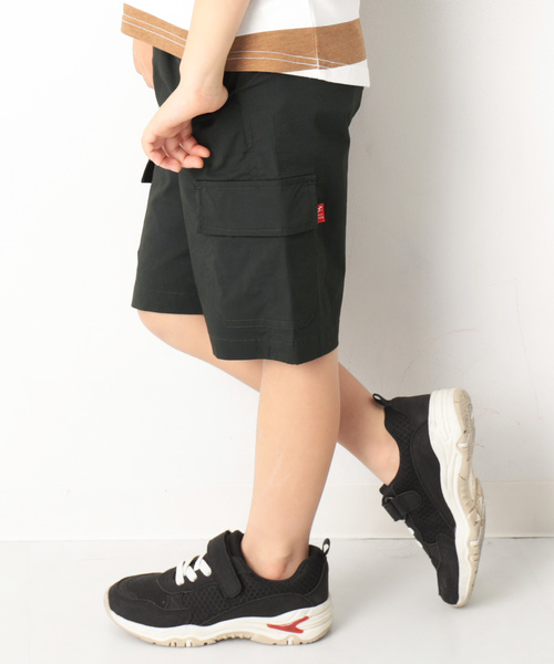 devirock（デビロック）の「カーゴハーフパンツ（その他パンツ・キッズ・カーキ/スミクロ/ネイビー/ベージュ・160cm/150cm/130cm/110cm/140cm/100cm/120cm）」の2枚目の写真