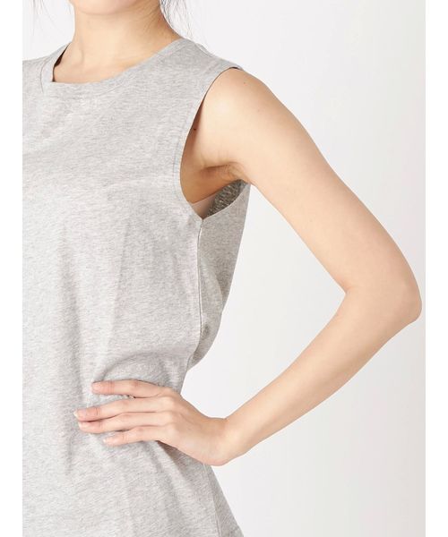 Ungrid（アングリッド）の「BASIC ボックスタンクトップ（タンクトップ・レディース・ブラック/オフホワイト・FREE）」の10枚目の写真