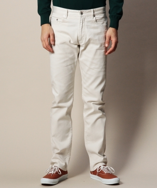 BEAUTY&YOUTH UNITED ARROWS（ビューティーアンドユースユナイテッドアローズ）の「BY ライト カツラギ 5ポケット-スリム パンツ§ ◆（チノパンツ・メンズ・ダークグレー/オフホワイト/ブラック・28inch/34inch/30inch/32inch）」の4枚目の写真