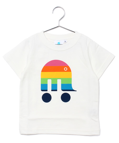 SHIPS(シップス)の「ships mammoth:ベビー マンモス プリント ショートスリーブ(baby)(Tシャツ/カットソー・キッズ・ライトホワイト/アイボリー/シルバーグレー/グレー系その他・80/90)」の2枚目の写真