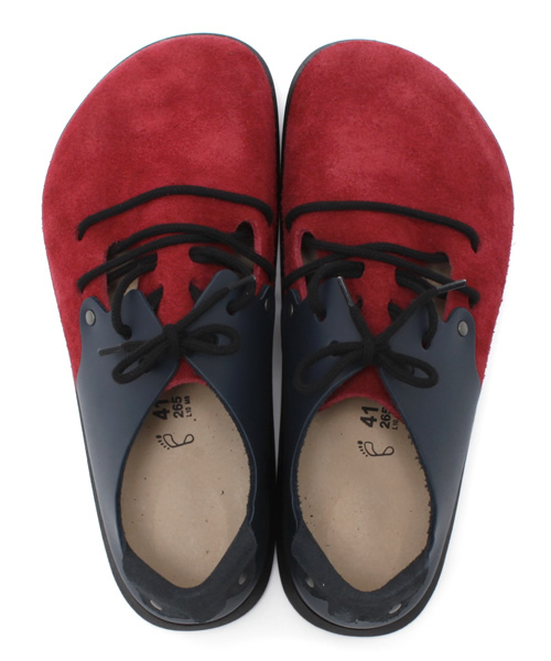 BIRKENSTOCK（ビルケンシュトック）の「【バイカラ―スニーカー】MONTANA/モンタナ バーンレッド×ブルー（MEN）（スニーカー・メンズ・レッド系その他・43/41/39/42/40）」の5枚目の写真