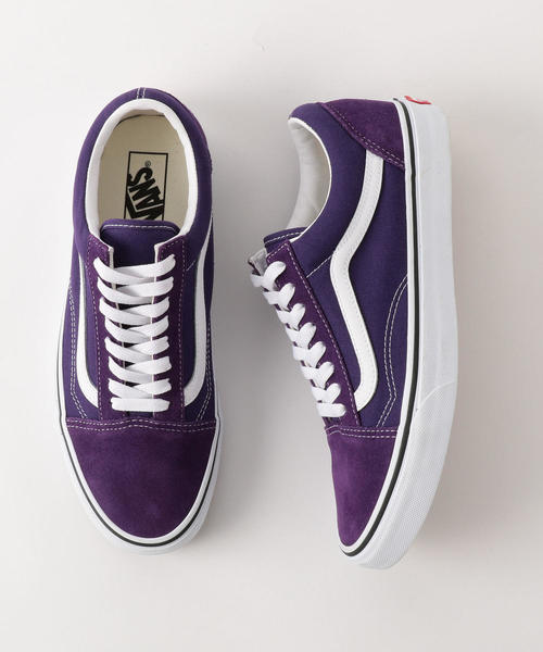 VANS（バンズ）の「★★[ヴァンズ] VANS OLD SKOOL SC 19FW スニーカー（スニーカー・レディース・パープル/ダークブラウン/イエロー・5(23)/6(24)/5h(23.5)/6h(24.5)）」の11枚目の写真