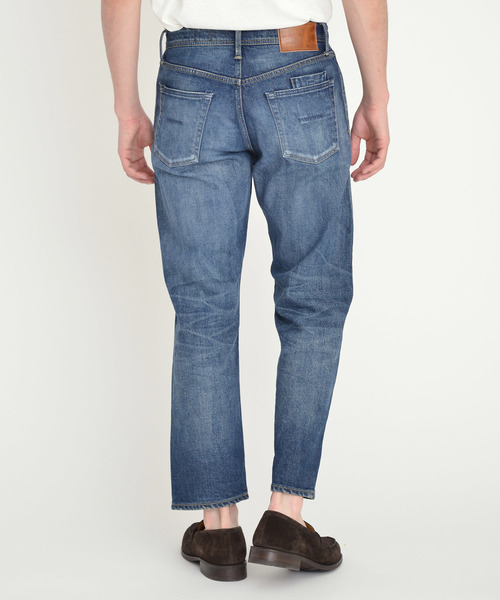 YANUK（ヤヌーク）の「クラシック ストレート デニムパンツ BEN(ベン)（デニムパンツ・メンズ・ブルー・32inch/30inch/28inch）」の9枚目の写真