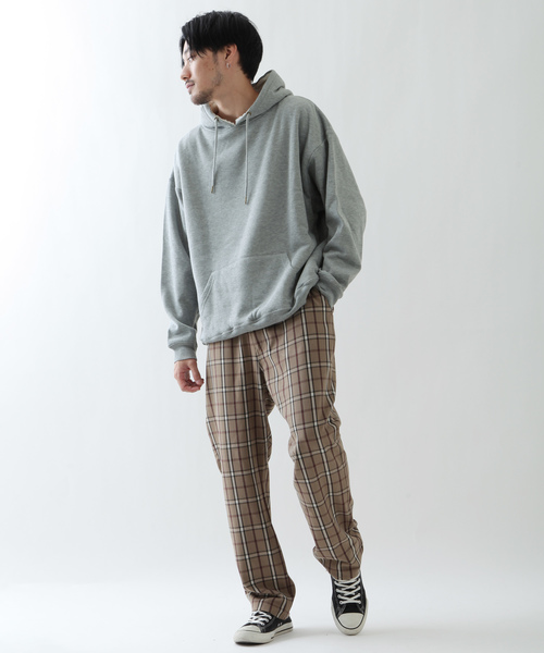 ZIP FIVE(ジップファイブ)の「【ZIP FIVE】裏ボアビッグプルパーカー(パーカー・メンズ・ホワイト/ブラック/ベージュ/ブラウン/グレー/オリーブ・MEDIUM/LARGE)」の9枚目の写真