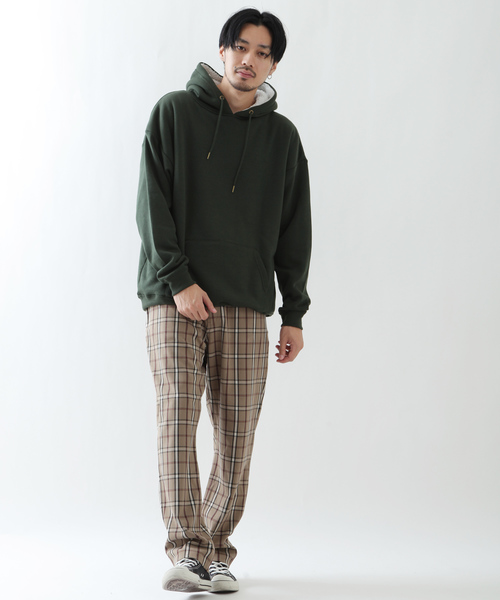 ZIP FIVE(ジップファイブ)の「【ZIP FIVE】裏ボアビッグプルパーカー(パーカー・メンズ・ホワイト/ブラック/ベージュ/ブラウン/グレー/オリーブ・MEDIUM/LARGE)」の12枚目の写真