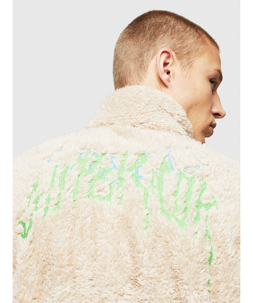 DIESEL（ディーゼル）の「メンズ スウェット フリースジャケット  