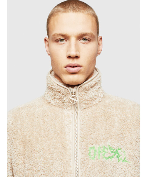 DIESEL（ディーゼル）の「メンズ スウェット フリースジャケット  