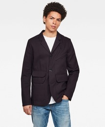 G-STAR RAW MEN'S�i�W�[�X�^�[���D �����Y�j�́uUtility 4 Button Blazer�i�e�[���[�h�W���P�b�g�j�v
