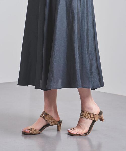 未使用♦UNITED ARROWS ブライト フレアスカート UNITED ARROWS（ユナイテッドアローズ）の「UBCS ブライト