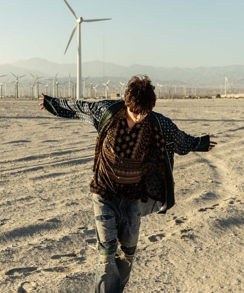 glamb(グラム)の「Longley SH / ロングリーシャツ(シャツ/ブラウス・メンズ・レッド/ブラック・1/2/3/4/0)」の20枚目の写真