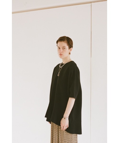 LE CIEL BLEU - 専用！CLANE クラネ　PEPLUM OVER LONG TOPS CLANE（クラネ）の「PEPLUM OVER LONG TOPS（Tシャツ/カットソー