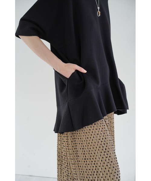 LE CIEL BLEU - 専用！CLANE クラネ　PEPLUM OVER LONG TOPS CLANE（クラネ）の「PEPLUM OVER LONG TOPS（Tシャツ/カットソー