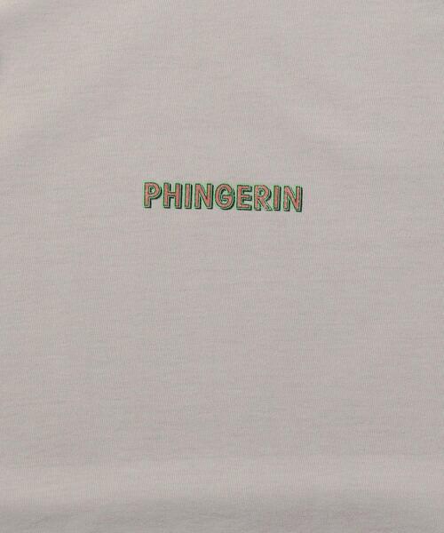 PHINGERIN(フィンガリン)の「【別注】<PHINGERIN (フィンガリン)> LOGO/Tシャツ(Tシャツ/カットソー・メンズ・グレー/ホワイト/ネイビー・LARGE/SMALL/X-LARGE/MEDIUM)」の4枚目の写真
