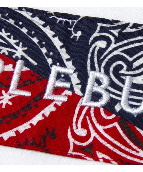 APPLEBUM（アップルバム）の「Bandanna Box Logo T-shirt（Tシャツ/カットソー・メンズ・グレー系その他/ブラック系その他/ホワイト×ネイビー/ホワイト×ピンク/ネイビー/ホワイト系その他・MEDIUM/XX-LARGE/SMALL/X-LARGE/LARGE）」の11枚目の写真