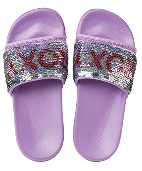 セール Mini Sparkle Slippy ロキシー キッズ シャワーサンダル シャワサン サンダル Roxy ロキシー のファッション通販 Zozotown