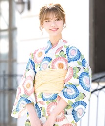 bonheur saisons（ボヌールセゾン）の「選べるレディース浴衣2点セット （浴衣＋帯）（浴衣）」