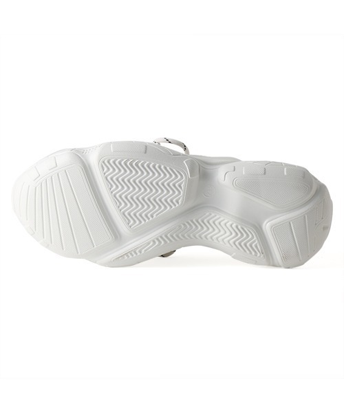 coca(ANDEX shoes product)(コカ)の「超軽量 厚底 アニマル柄 ダッドスニーカー(スニーカー・レディース・ブルー/ホワイト/ブラック・24.5cm/23cm/23.5cm/24cm)」の11枚目の写真