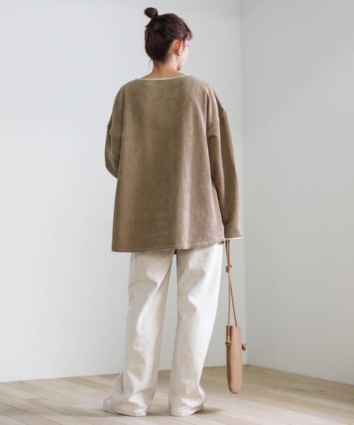 コーデュロイオーバートップス（Tシャツ/カットソー）｜select MOCA