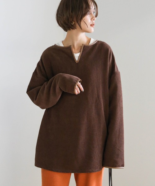 コーデュロイオーバートップス（Tシャツ/カットソー）｜select MOCA