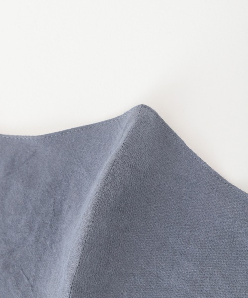 LEPSIM（レプシィム）の「リネンリバーシブルマスク　893573（マスク・レディース・ネイビー/ライトピンク・ONE SIZE）」の8枚目の写真