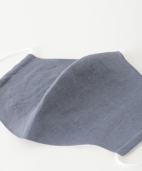 LEPSIM（レプシィム）の「リネンリバーシブルマスク　893573（マスク・レディース・ネイビー/ライトピンク・ONE SIZE）」の10枚目の写真