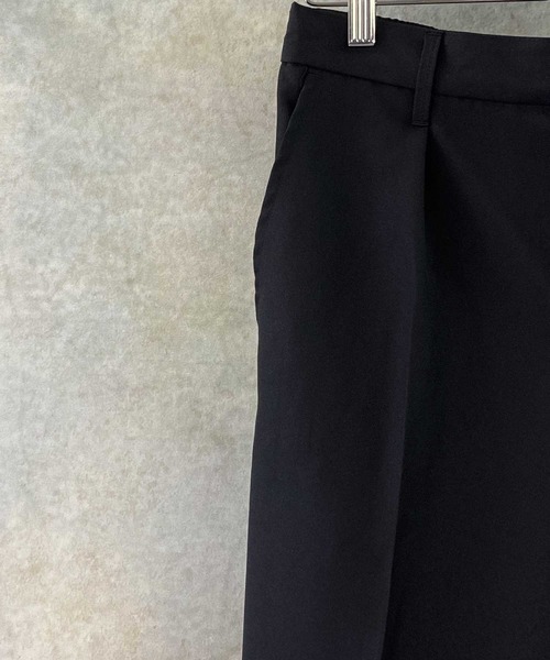 Beno（ビーノ）の「ポリトロ / W テーラード シャツ ジャケット × タック テーパードパンツ（セットアップ・メンズ・ブラック/ライトグレー/アッシュブラウン/ダークベージュ/ライトベージュ・L/M）」の20枚目の写真