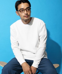 Beautiful Harmony（ビューティフルハーモニー）の「クルーネックロングスリーブワッフルTシャツ（Tシャツ/カットソー・メンズ）」