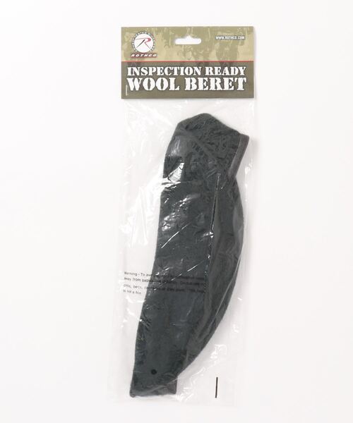 ROTHCO(ロスコ)の「【ROTHCO/ロスコ】GI TYPE INSPECTION READY BERET (UN)(ハンチング/ベレー帽・レディース・ブラック/ネイビー/グリーン/タン/マルーン・7.5)」の3枚目の写真