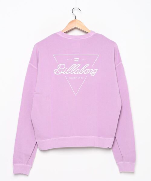 BILLABONG（ビラボン）の「BILLABONG レディース SWEAT CREW スウェットトレーナー【2020年秋冬モデル】/ビラボン スウェット トレーナー バックプリント ドロップショルダー  ビッグスリーブ（スウェット・レディース・ブラック/ベージュ/ピンク/オフホワイト・MEDIUM/LARGE）」の19枚目の写真