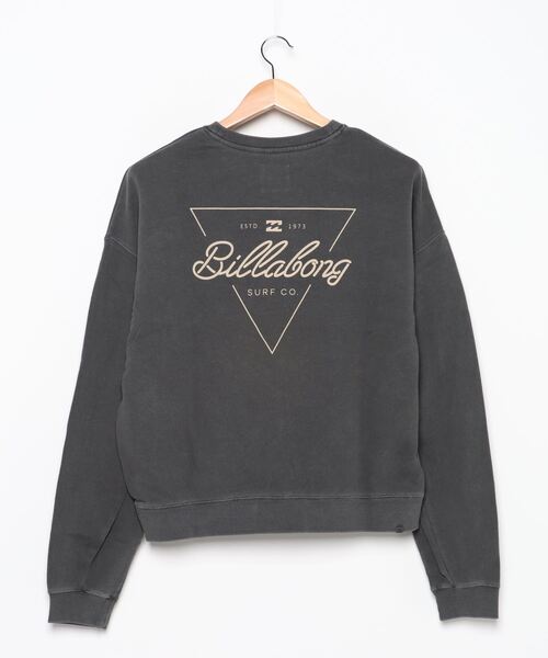 BILLABONG（ビラボン）の「BILLABONG レディース SWEAT CREW スウェットトレーナー【2020年秋冬モデル】/ビラボン スウェット トレーナー バックプリント ドロップショルダー  ビッグスリーブ（スウェット・レディース・ブラック/ベージュ/ピンク/オフホワイト・MEDIUM/LARGE）」の20枚目の写真