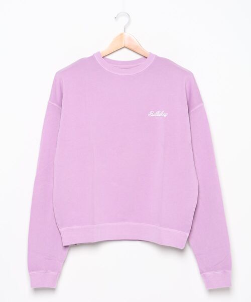 BILLABONG（ビラボン）の「BILLABONG レディース SWEAT CREW スウェットトレーナー【2020年秋冬モデル】/ビラボン スウェット トレーナー バックプリント ドロップショルダー  ビッグスリーブ（スウェット・レディース・ブラック/ベージュ/ピンク/オフホワイト・MEDIUM/LARGE）」の22枚目の写真