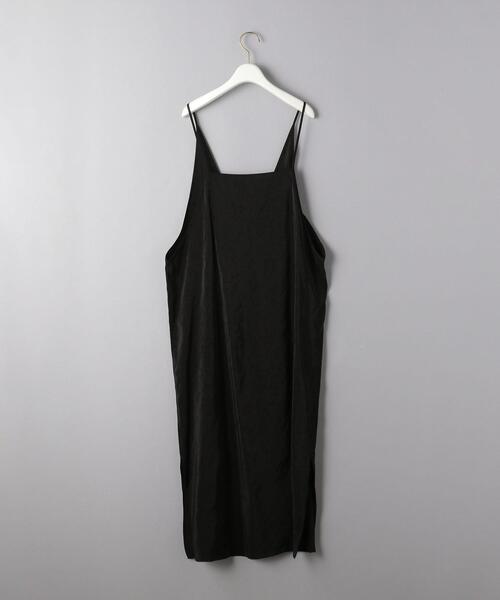 UNITED ARROWS(ユナイテッドアローズ)の「<YLEVE(イレーヴ)>2WAY キャミソールワンピース ■■■(ワンピース・レディース・ブラック・FREE)」の9枚目の写真