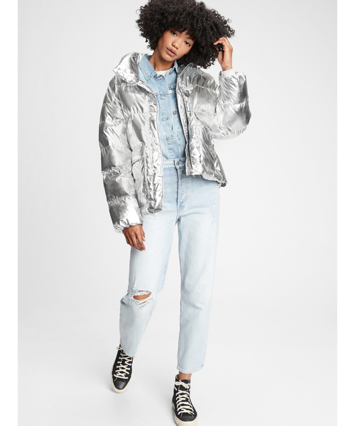 GAP（ギャップ）の「ショート ダウンパファージャケット（ダウン