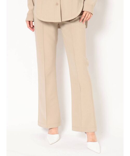 GYDA(ジェイダ)の「ピンタック ストレートパンツ【セットアップ】(その他パンツ・レディース・ブラック/オレンジ/ベージュ・FREE)」の12枚目の写真