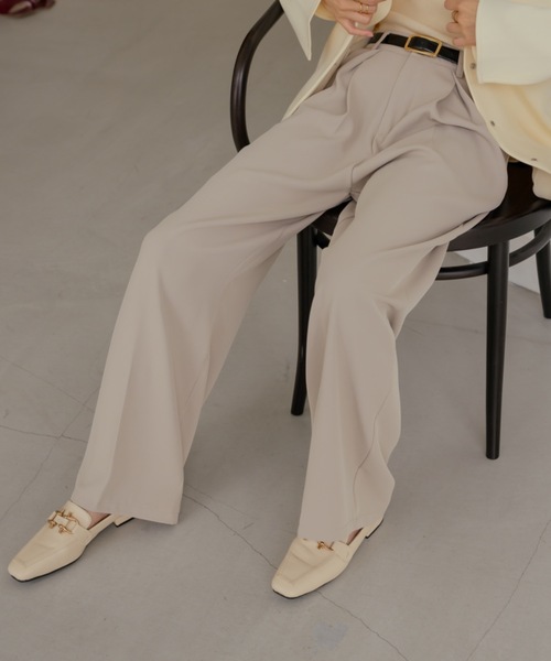 NEUNA(ヌナ)の「【ふかふかソールで歩きやすい!】2WAYレザービットローファー/フラットシューズ(ローファー・レディース・ブラック/アイボリー/ライトベージュ・SMALL/MEDIUM/LARGE)」の14枚目の写真